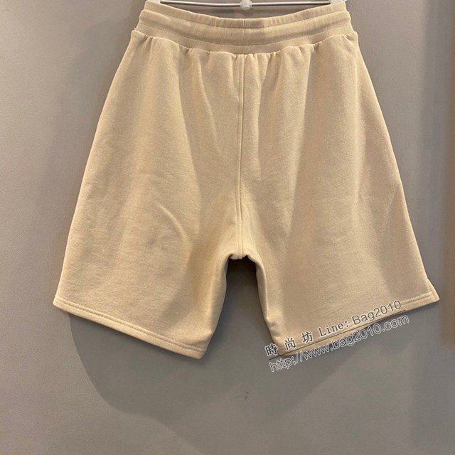 Ami專櫃2023SS新款愛心刺繡五分短褲 男女同款 tzy2666